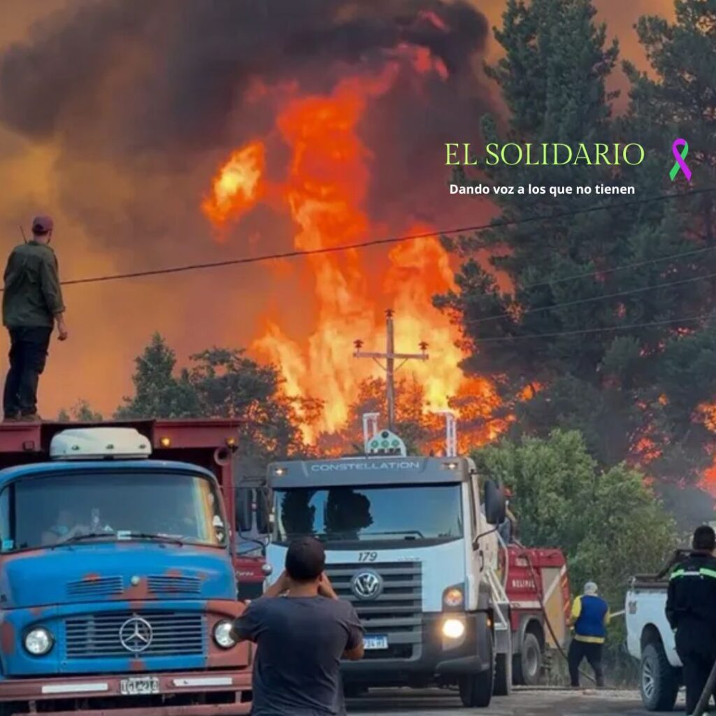 Incendios en La Patagonia Argentina y especulación inmobiliaria