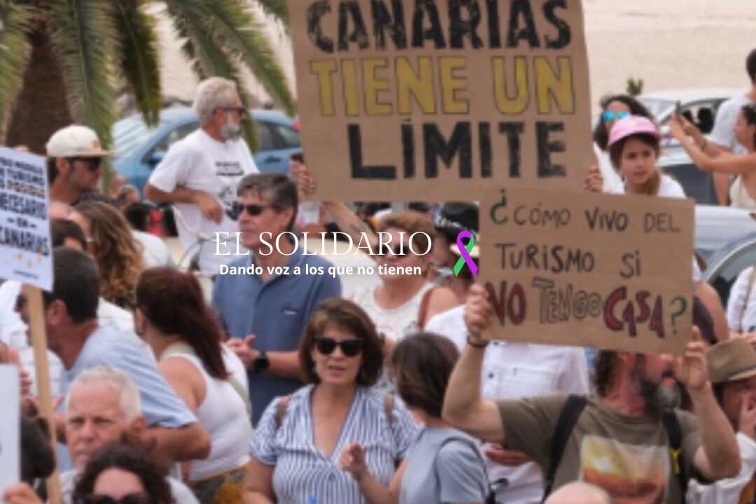 Manifestaciones en Canarias contra el turismo de masas / El Solidario