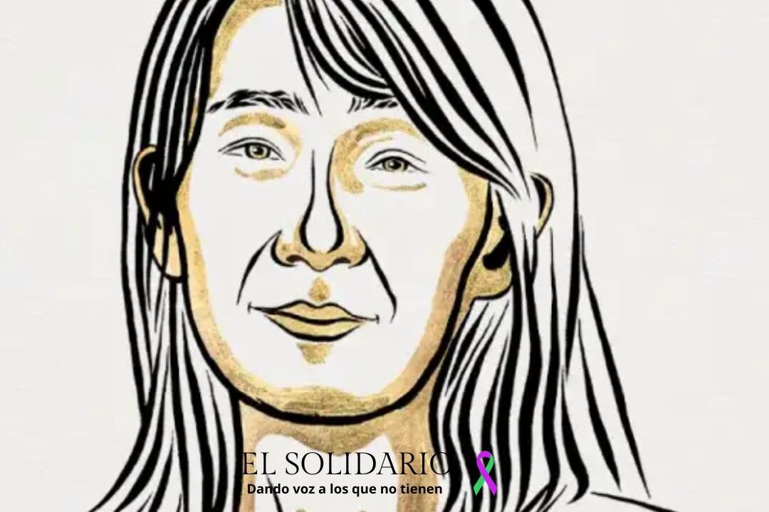 Ilustración de Han Kang hecha por Niklas Elmehed / El Solidario