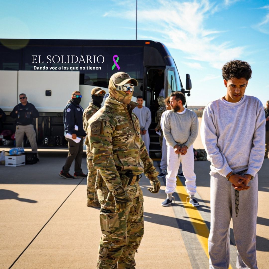 Los inmigrantes deportados por EE.UU. son tratados como terroristas y alojados en Guantánamo