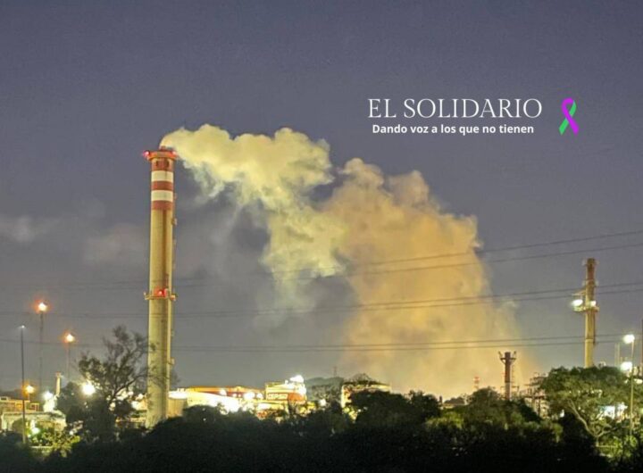 Foco industrial en la Bahía de Algeciras