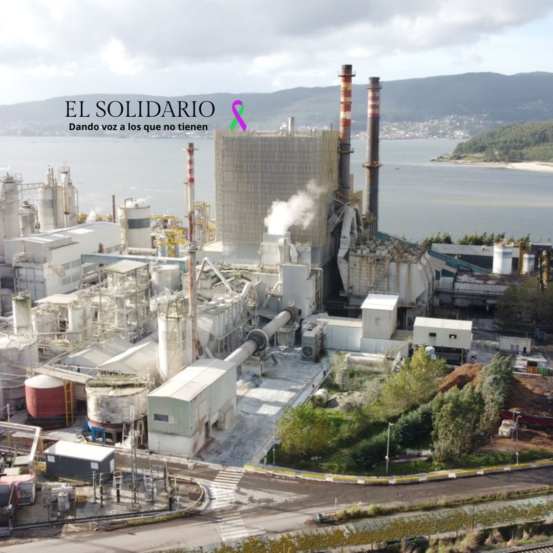 Gallegos se manifiestan por agua y tierra para impedir la implantación de la macrocelulosa de Altri