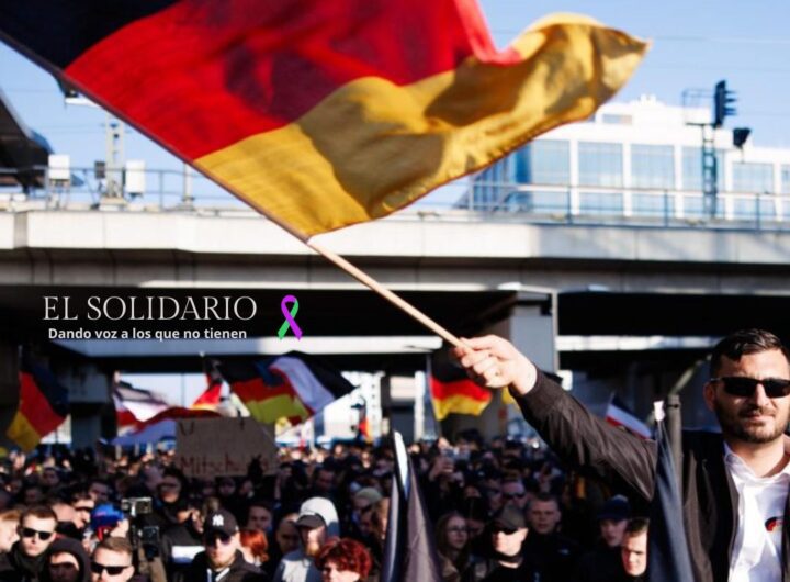 manifestación neonazi celebrada en Berlín