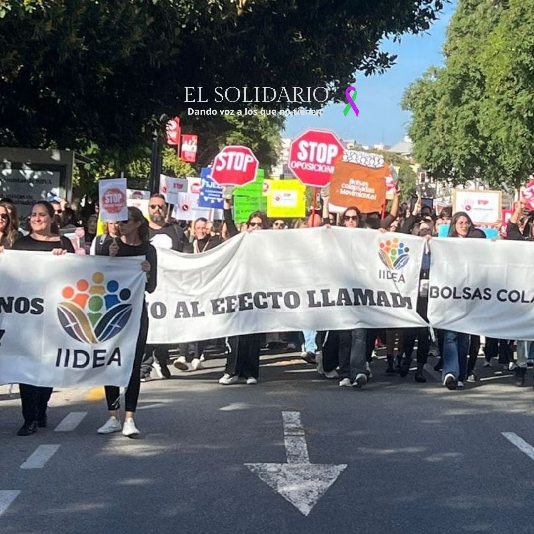 Docentes interinos de Andalucía se van a la huelga indefinida