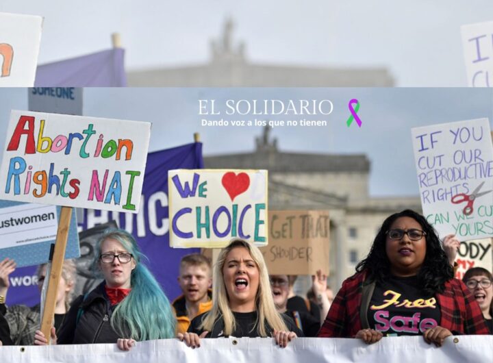 Mujeres pro derechos en Belfast / Toma de Charles McQuillan Getty Images / El Solidario