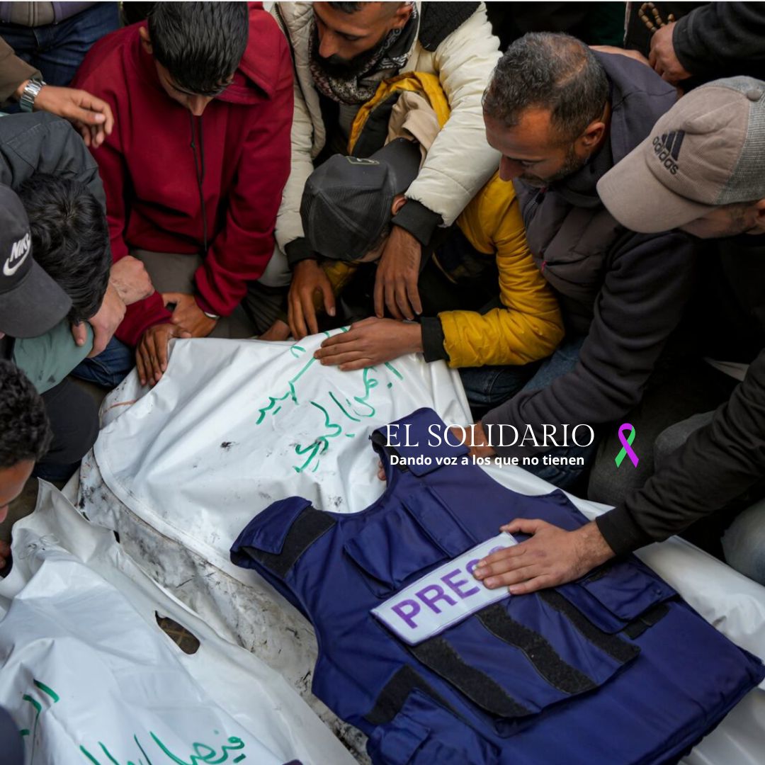 Masacre de periodistas en Gaza, cientos de voces silenciadas por la guerra