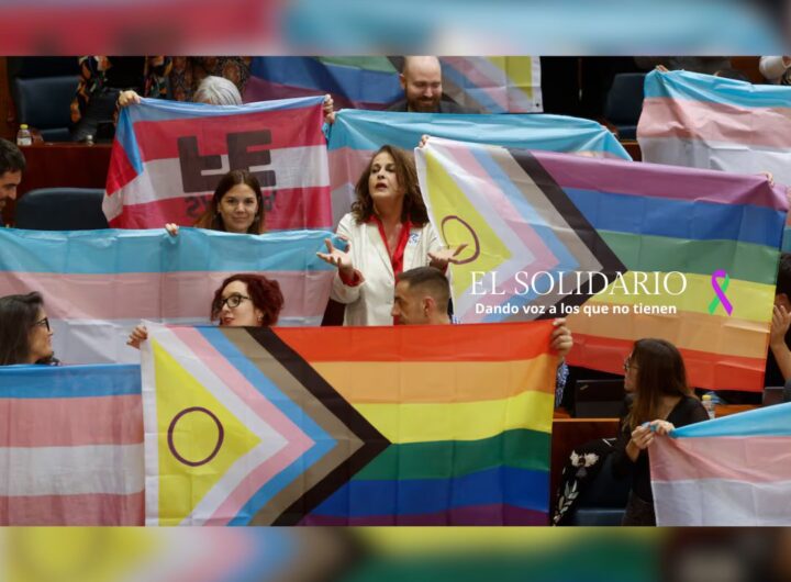 El pleno extraordinario de diciembre de 2023 para recortar las leyes trans y LGTBI regionales. / Toma El país / El solidario