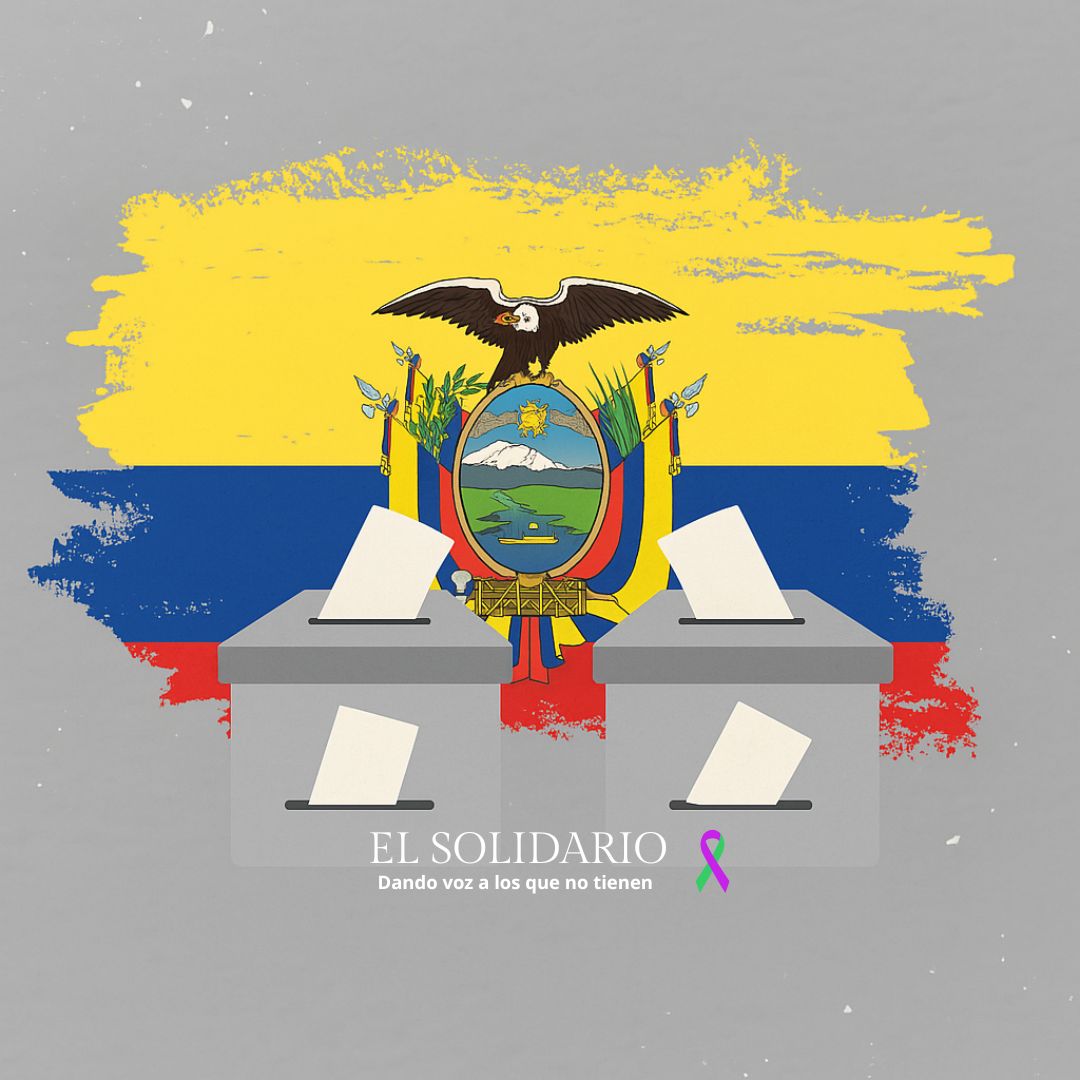 Noboa se impone en Ecuador entre sospechas de fraude, narcotráfico y silencio europeo / Toma hecha con IA por Alfonsina Esquivel / El Solidario