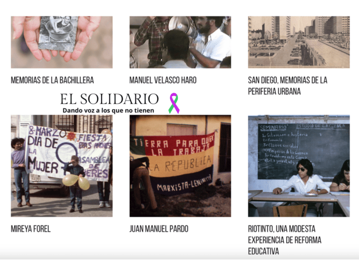 Digitalizar la memoria, el rescate de las historias desde abajo/ Toma de Ladigitalizadora.org / El Solidario