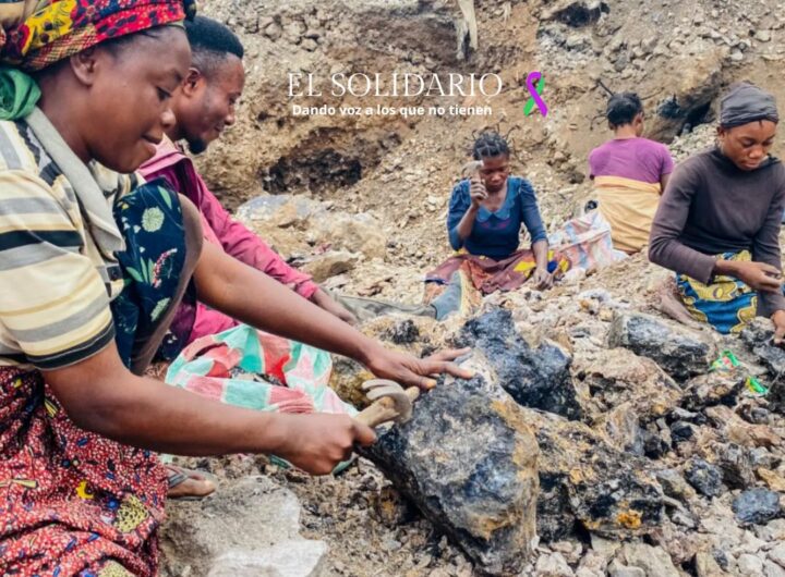 Mineras en mina de cobalto en el Congo / Toma Dorothée Baumann-Pauly / El solidario