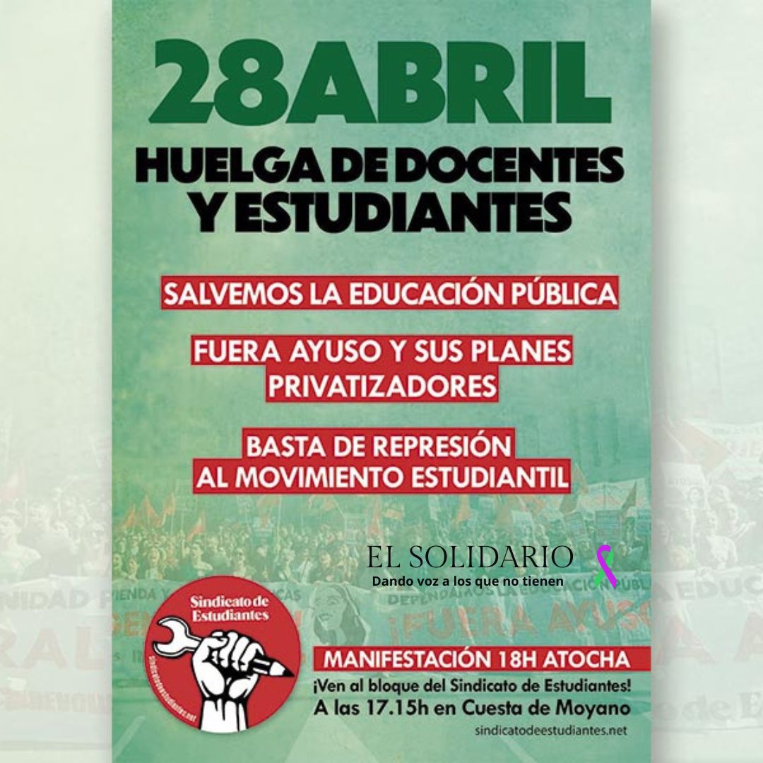 Jóvenes alzan la voz contra los recortes y la represión en la universidad pública