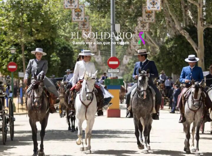 Caballos desplomados y maltrato animal