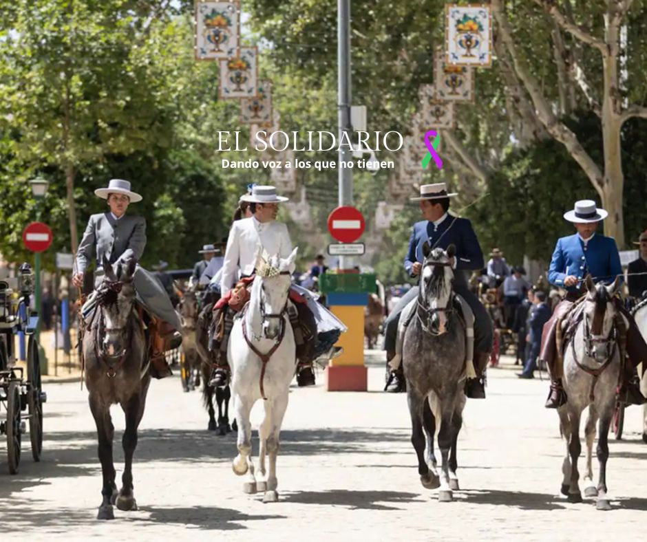 Caballos desplomados y maltrato animal