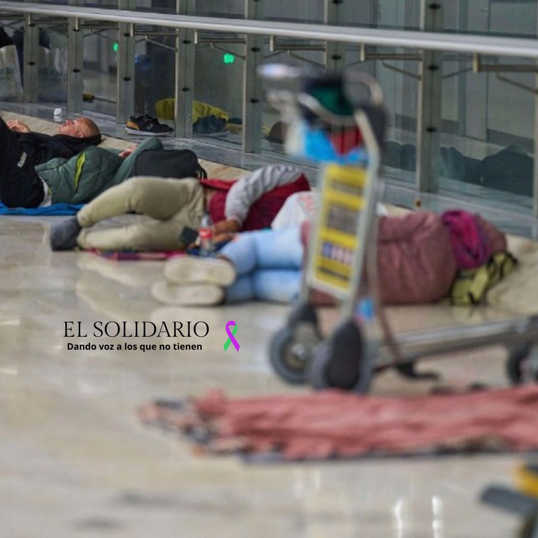 Aeropuerto de Barajas: dormitorio de trabajadores que no pueden pagar un alquiler