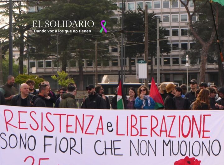 Italia conmemora el fin del fascismo con firmeza y memoria / Toma agenzianova /El Solidario