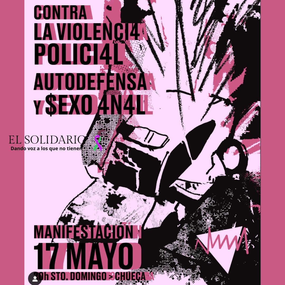 Protesta queer en Madrid contra represión y pinkwashing