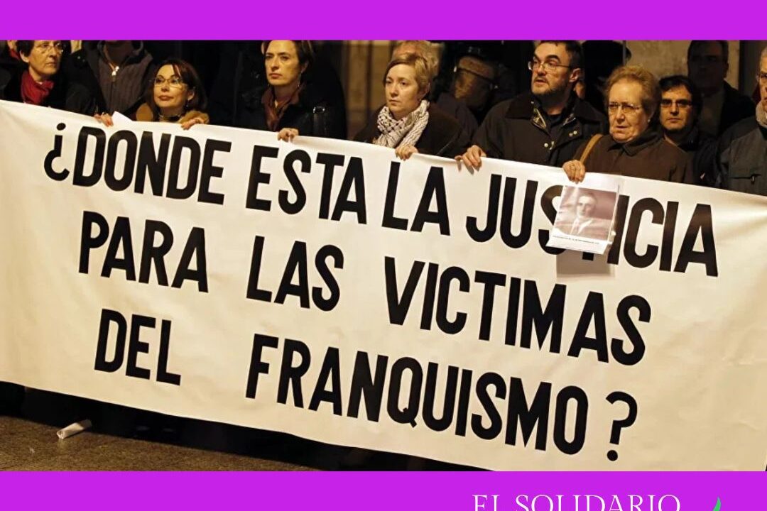 ¿Dónde está la justicia para las víctimas del franquismo? / Toma Moncloa.com / El Solidario