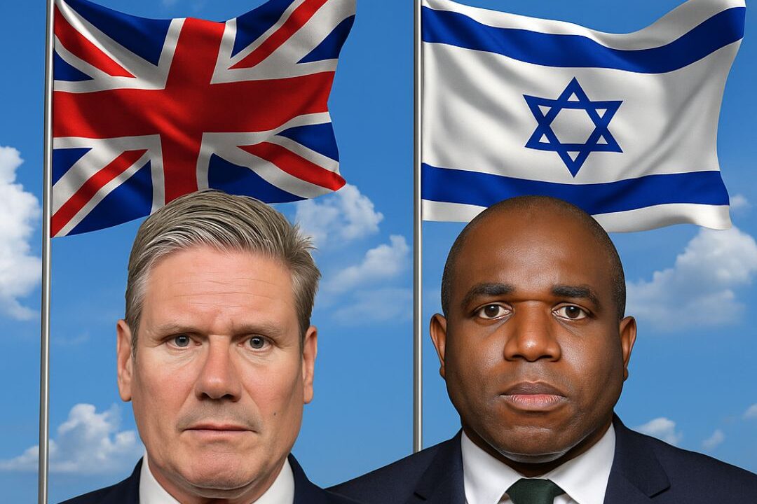 Primer ministro Keir Starmer y ministro de Asuntos Exteriores David Lammy / Ilustración IA / El Solidario