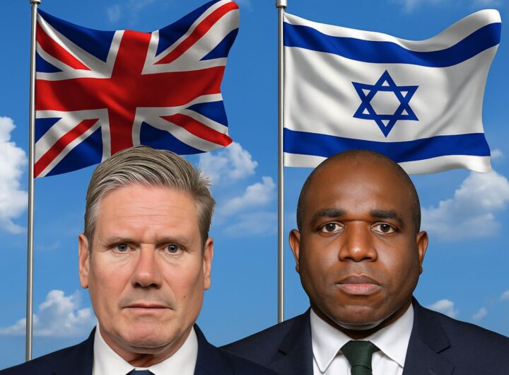 Primer ministro Keir Starmer y ministro de Asuntos Exteriores David Lammy / Ilustración IA / El Solidario