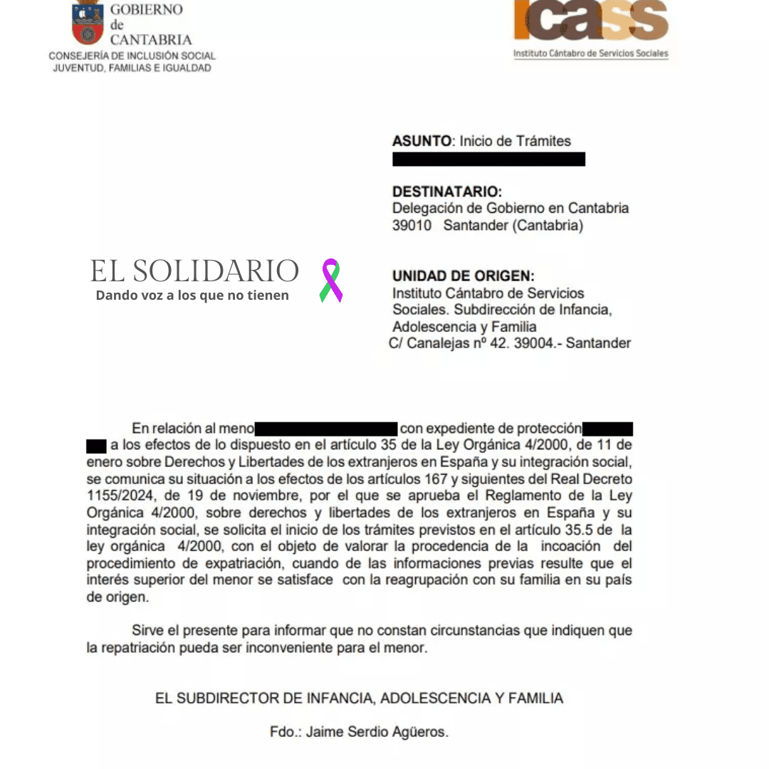 Polémica en Cantabria por la petición de expulsión de 18 menores migrantes tutelados