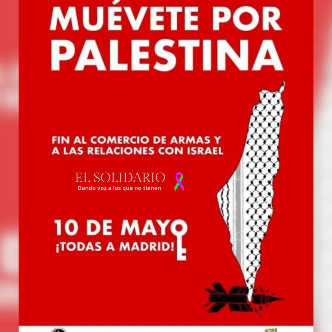 Madrid se moviliza en contra del genocidio israelí en Gaza