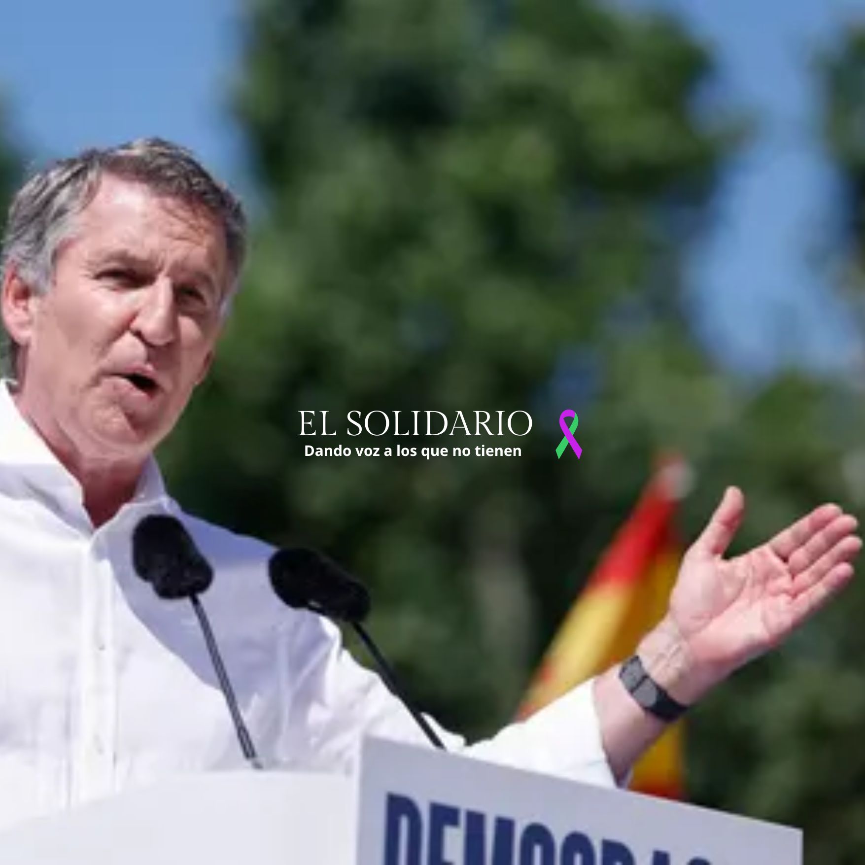 El centro de Feijóo huele a franquismo reciclado