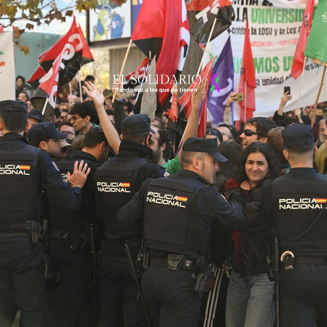 Multas millonarias para quién se manifieste en las universidades madrileñas sin consentimiento