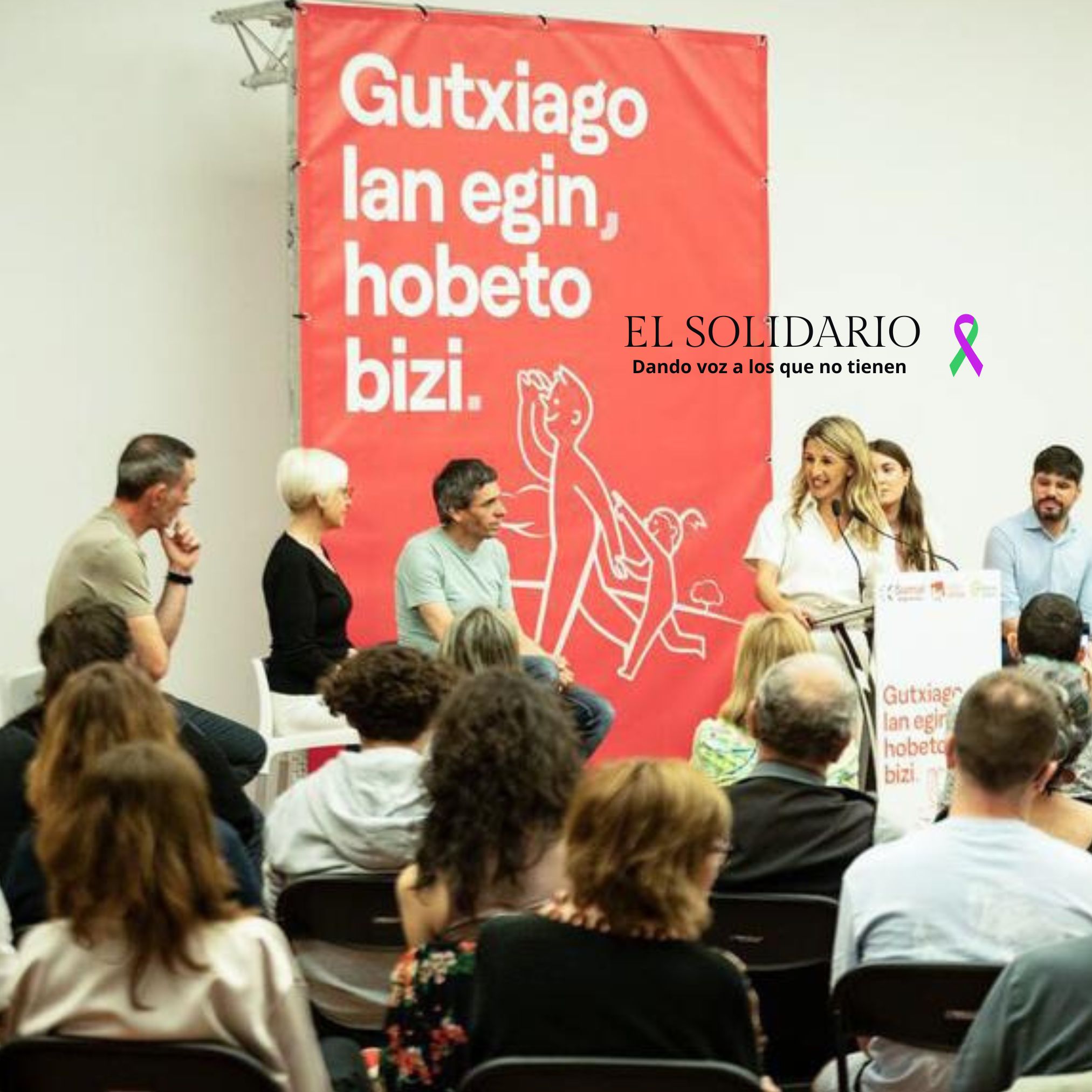Toda España debe unirse en la lucha por un trabajo más digno