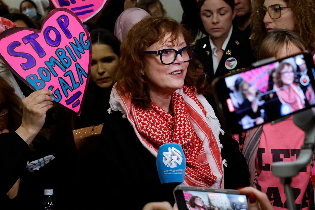Susan Sarandon, la conciencia crítica de Hollywood frente a la injusticia global