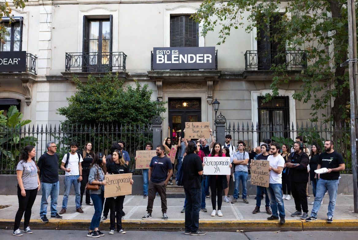 Blender: cuando el mercado apaga el micrófono