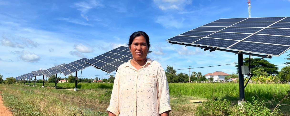 Camboya: el sol que riega los arrozales