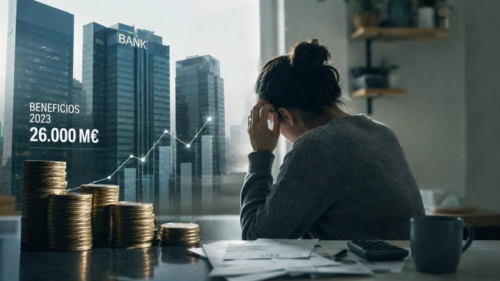 Los bancos ganan dinero del Estado mientras exigen austeridad a la ciudadanía
