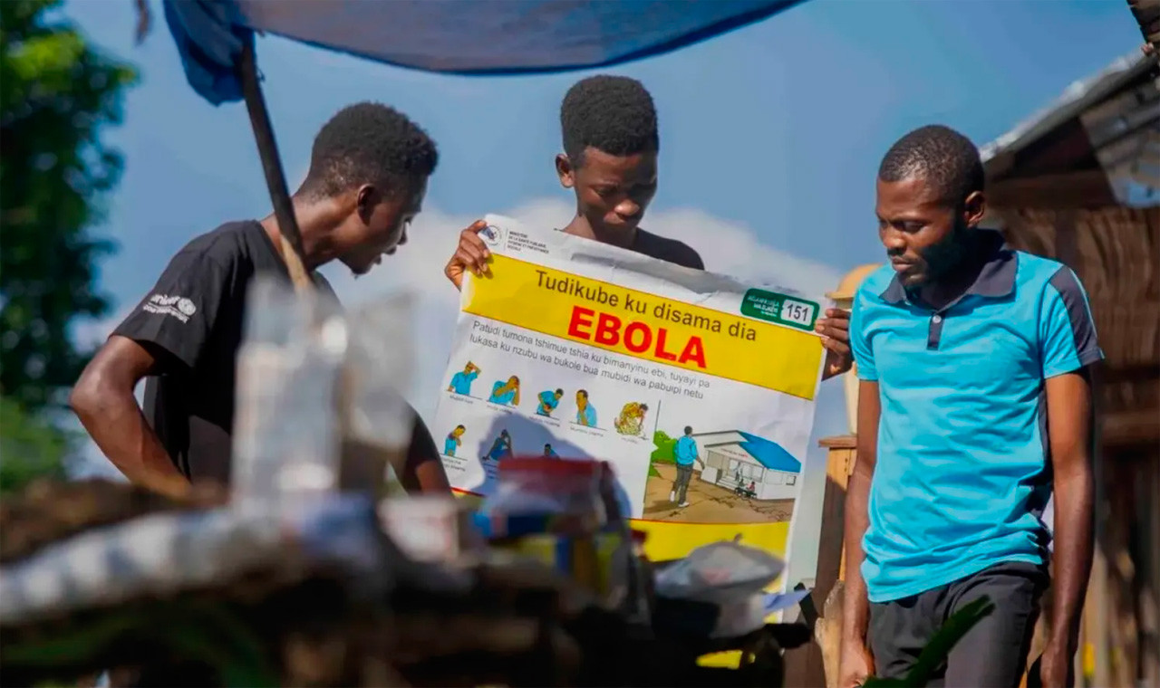 El brote de ébola supera los 1.300 casos en la República Democrática del Congo y deja más de 375 muertos en plena emergencia sanitaria