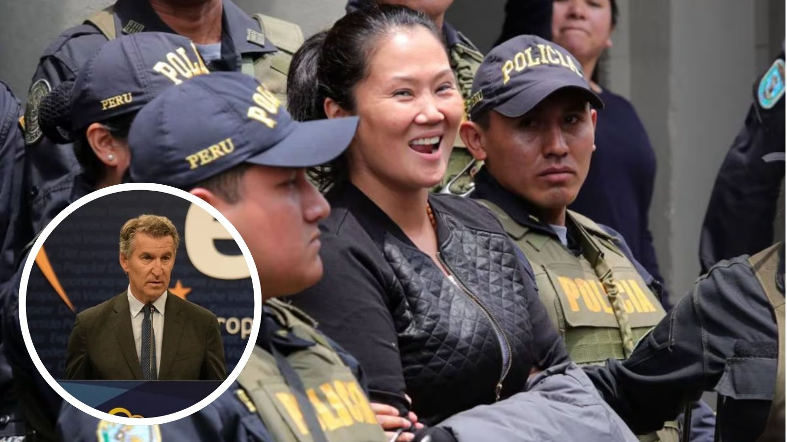 Feijóo felicita a Keiko Fujimori, procesada y encarcelada tres veces, por su llegada a la presidencia de Perú