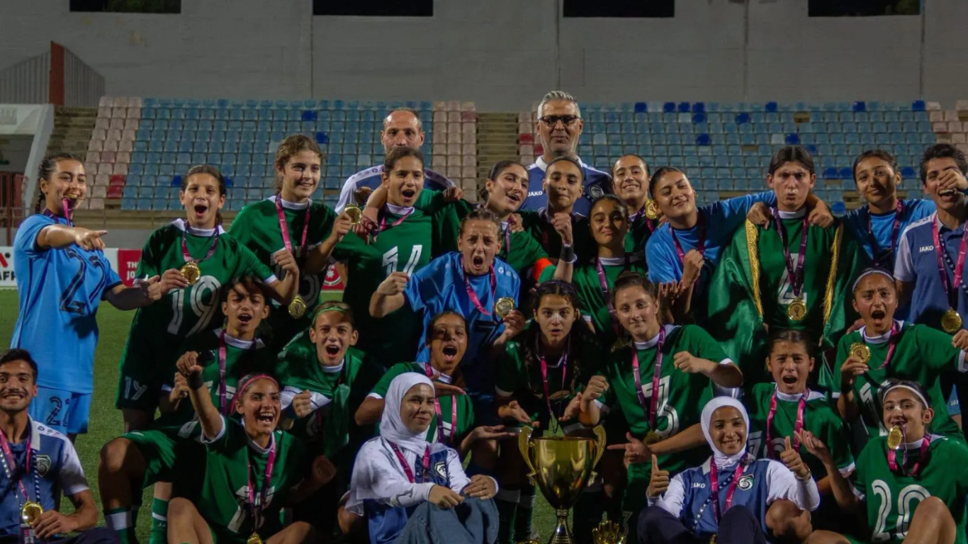 Las niñas de Siria ganaron una final y también un pedazo de futuro
