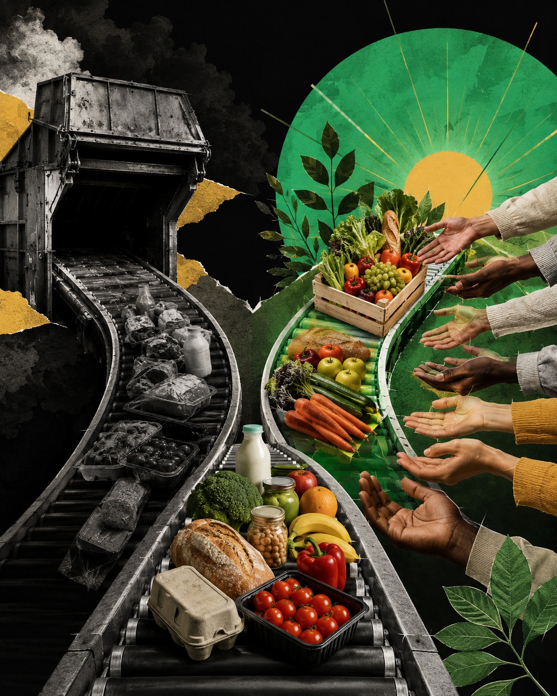 Francia decidió que la comida apta no es basura: los supermercados deben donarla