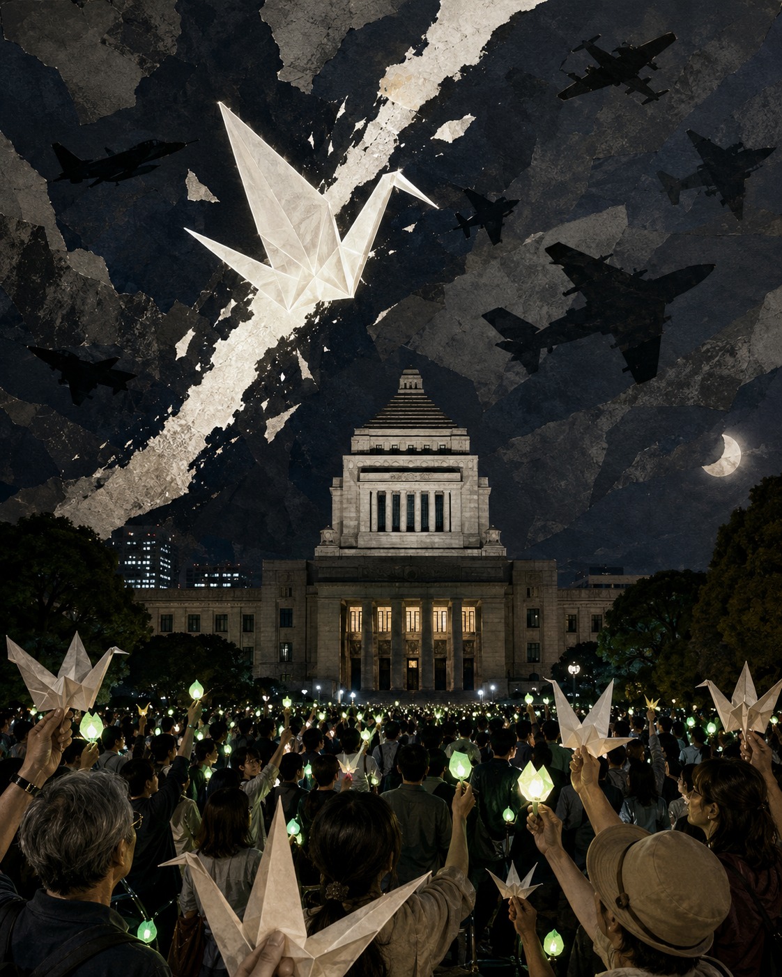 Japón vuelve a protestar contra la remilitarización: paz no es nostalgia, es memoria