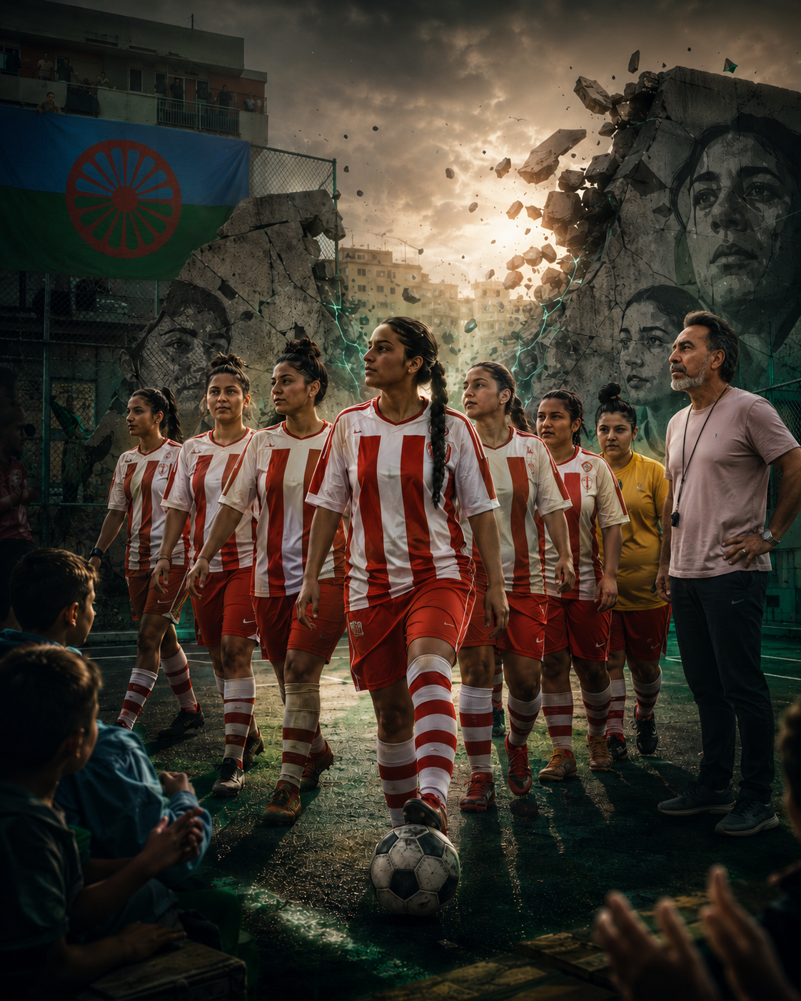CF Tramontana: las niñas gitanas que le están ganando terreno al estigma a base de fútbol