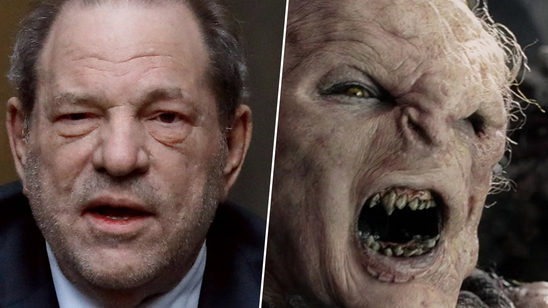 Peter Jackson convirtió a Harvey Weinstein en orco: la fantasía también guarda venganza