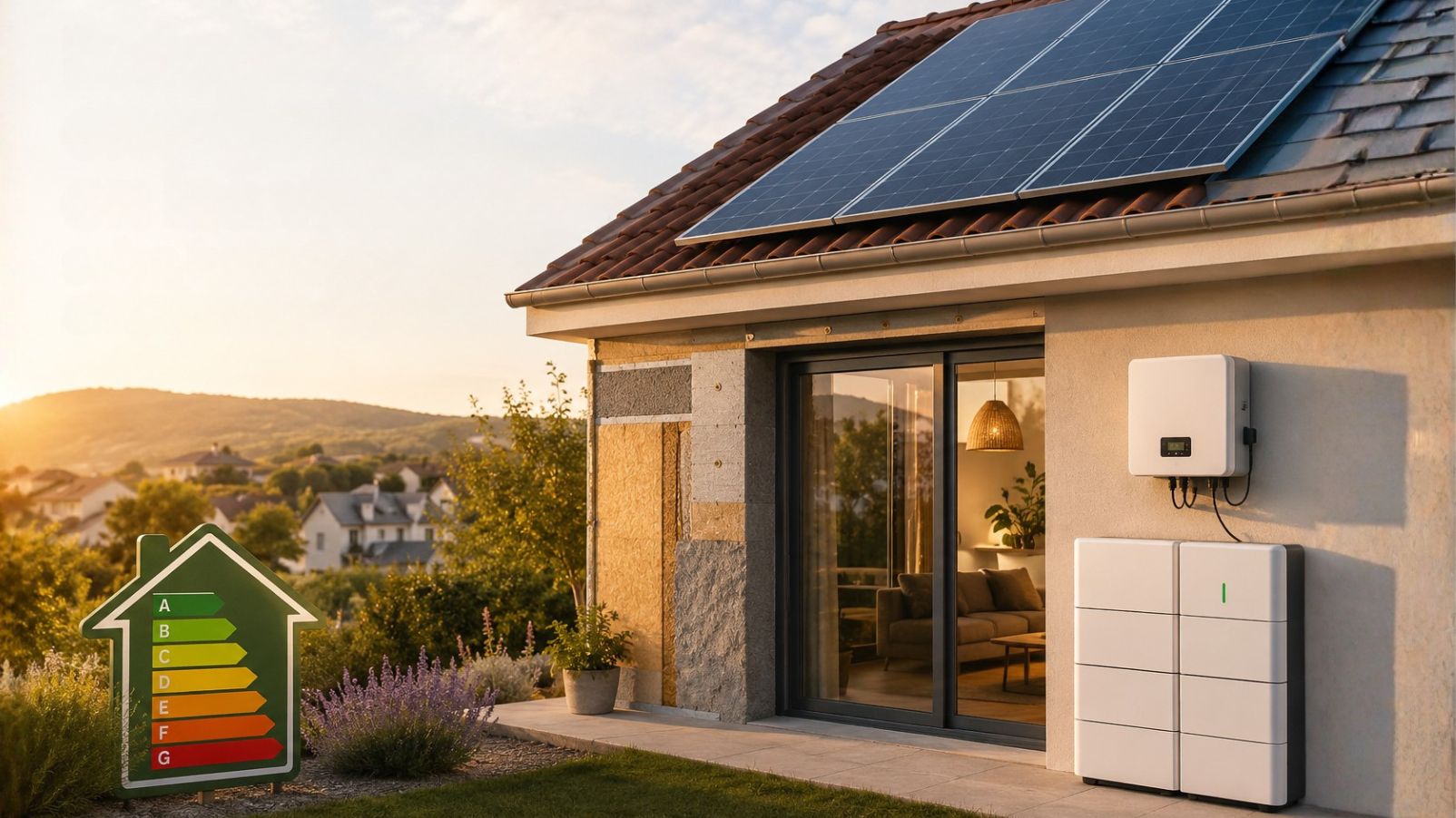 Independencia energética en las viviendas: solar, baterías y aislamiento térmico