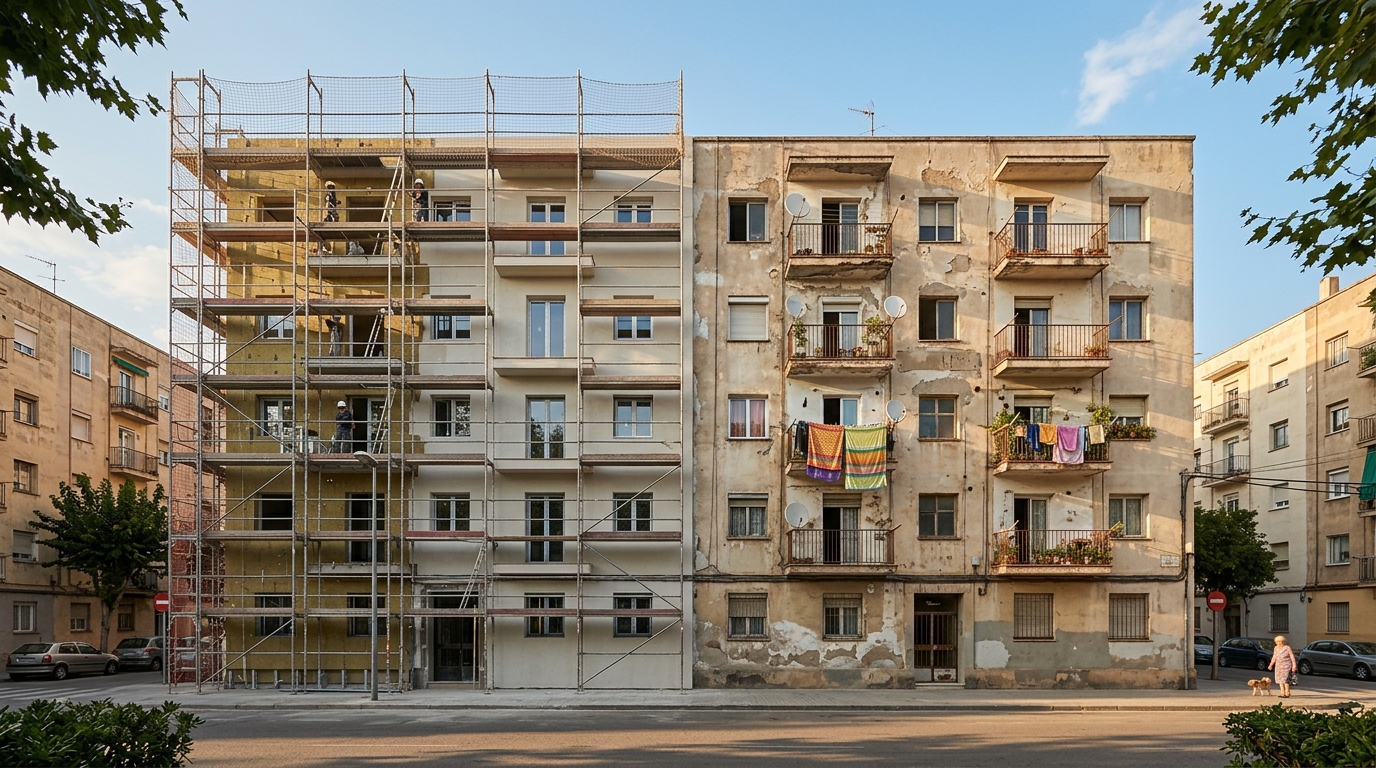 El 99% de las casas en España no es eficiente — y rehabilitarlas se ha vuelto un lujo