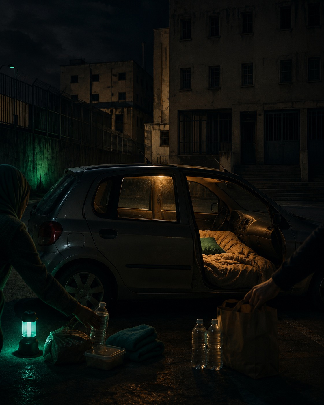 Mientras España discute cupos, menores de Ceuta duermen en coches prestados