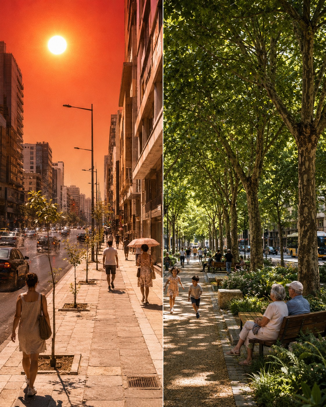 No todos los árboles enfrían igual: las ciudades del futuro deberán plantar sombra, no decoración
