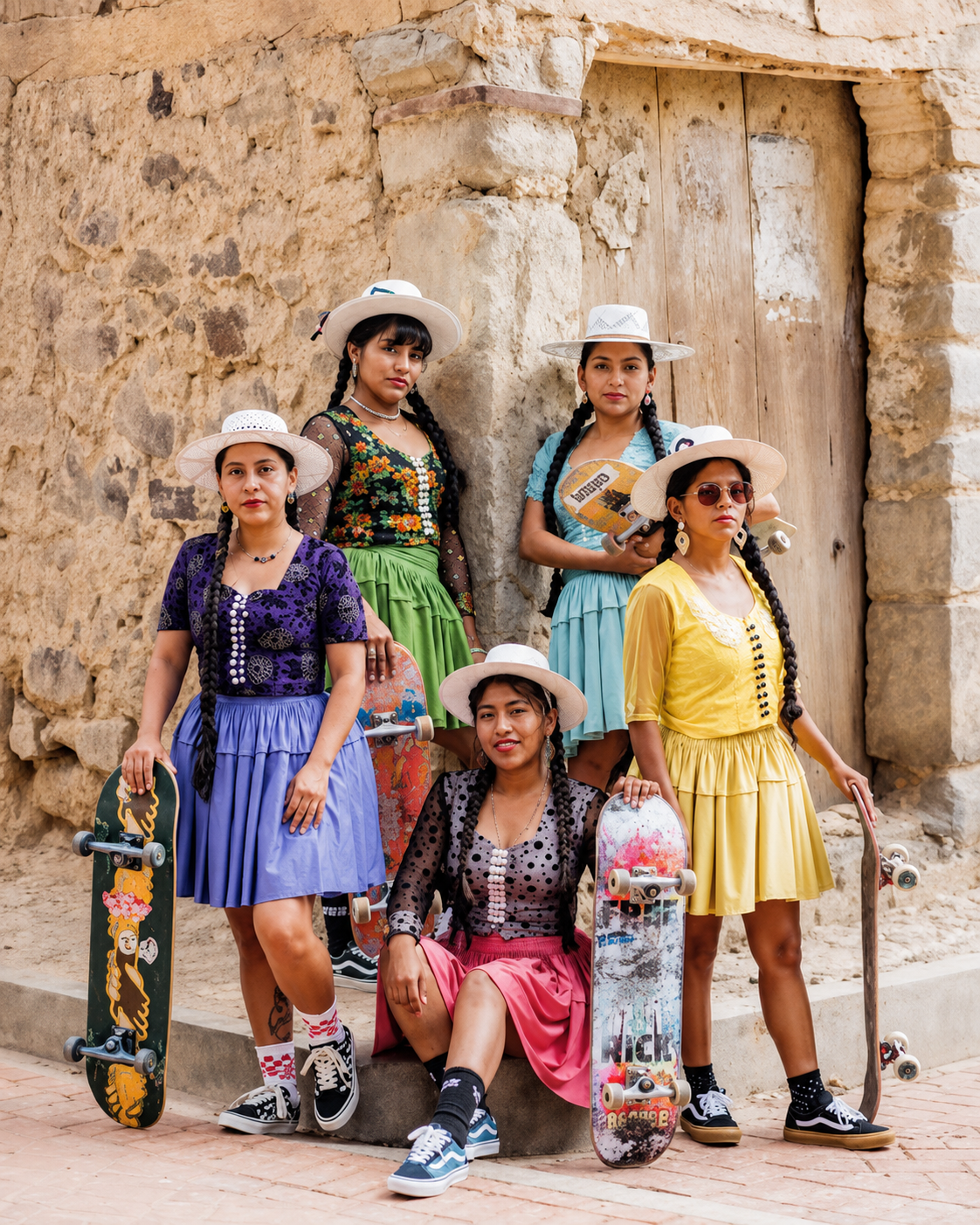 Las Cholitas Skaters: las jóvenes bolivianas que convierten memoria e identidad en libertad sobre ruedas