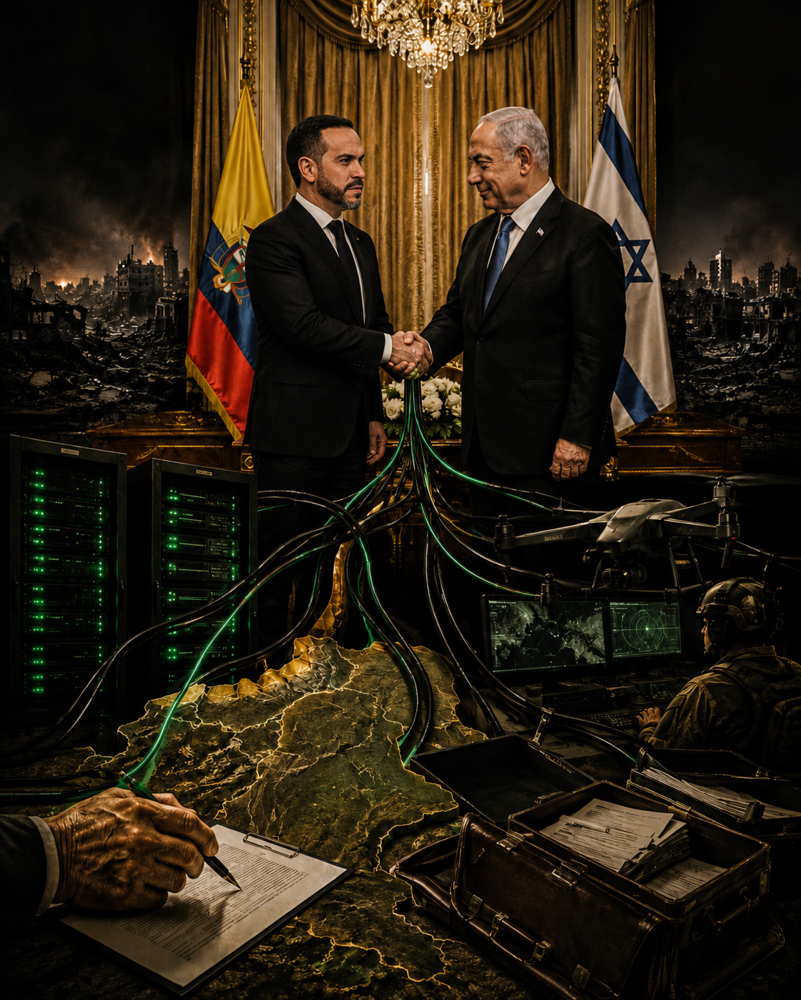 “Viva Colombia y viva Israel”: la posesión de De la Espriella abre Colombia a seguridad, negocios y poder israelí