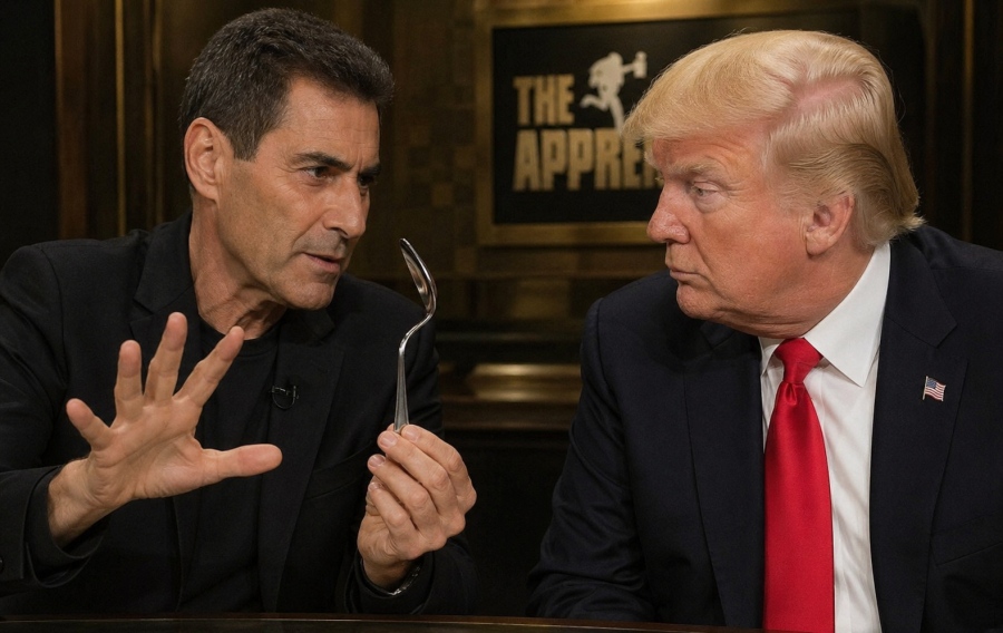 Uri Geller quiere entrar en la cabeza de Trump: «Mi próxima misión es influir en su mente»