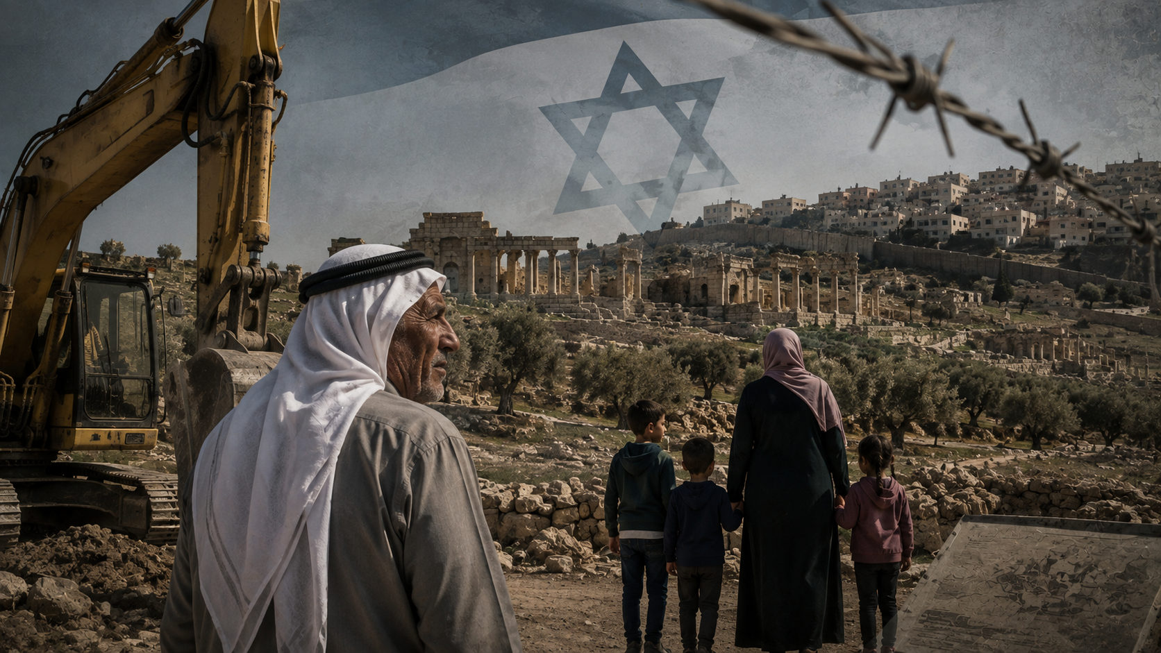 Cuando la arqueología se convierte en arma: así despoja Israel de sus tierras a familias palestinas en Cisjordania