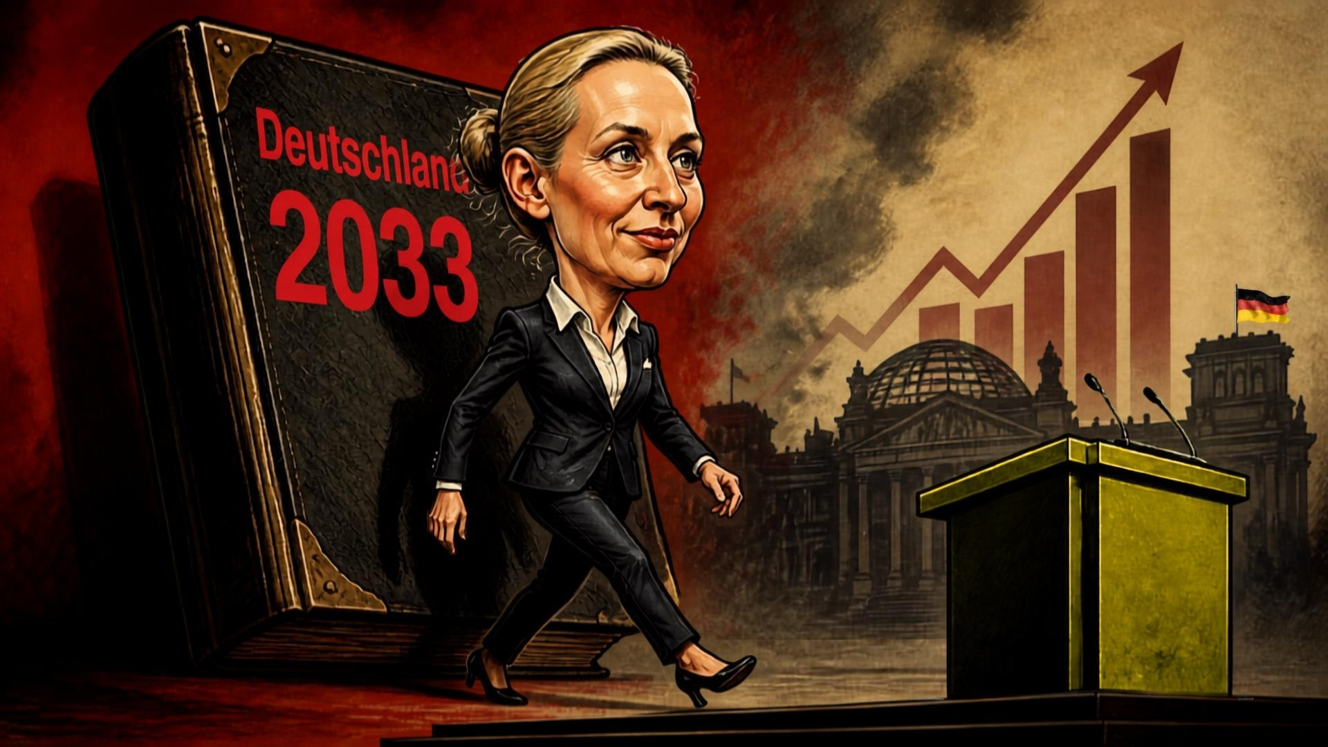 El libro «Deutschland 2033» imagina una Alemania gobernada por la ultraderecha