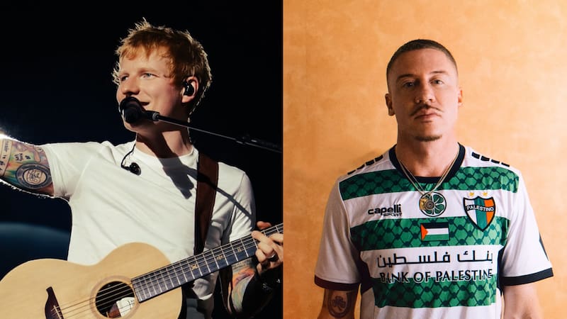 Varios músicos abandonan la gira de Ed Sheeran en solidaridad con Macklemore tras su apoyo público a Palestina