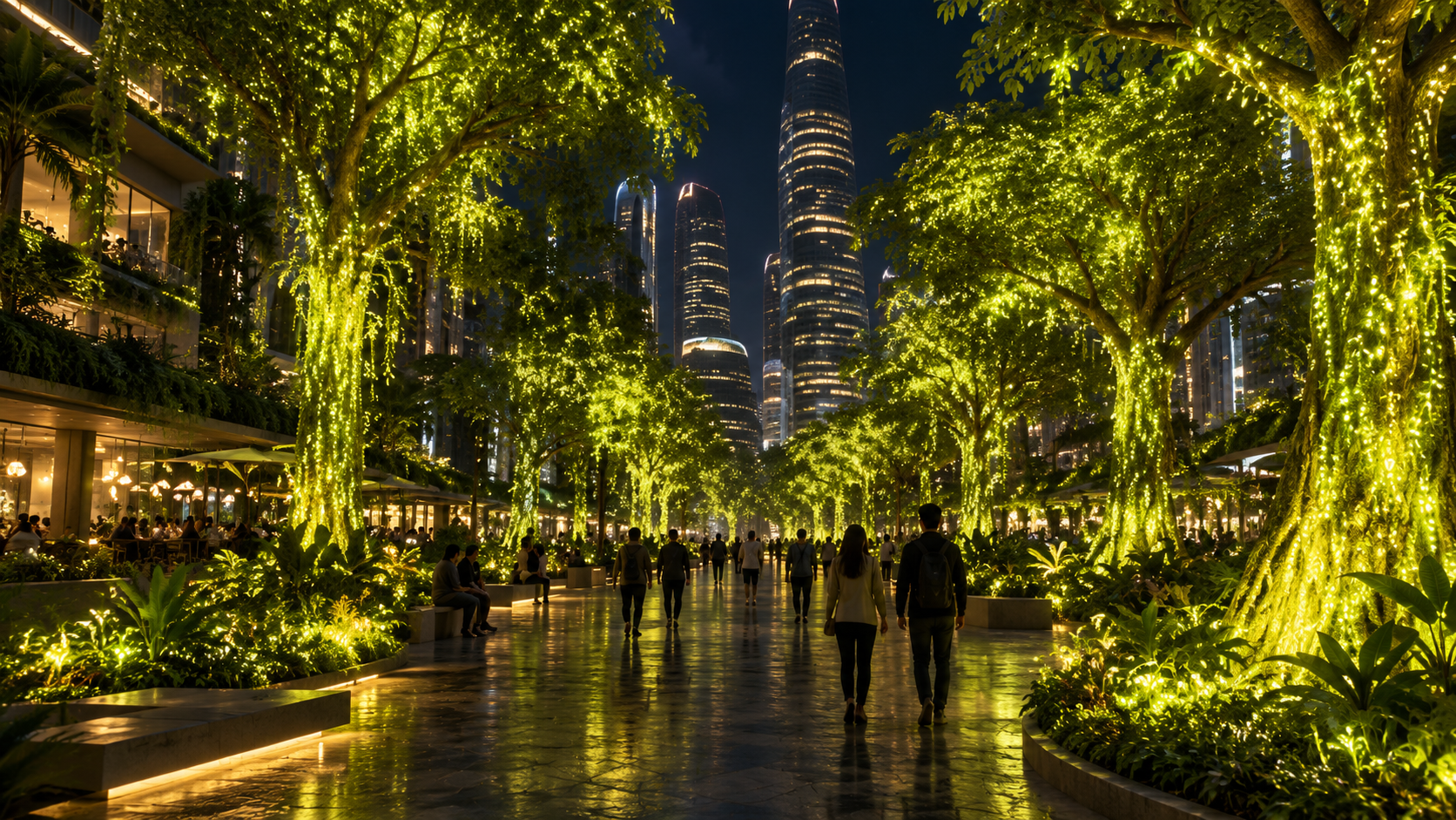 China crea plantas que brillan solas: el sueño de iluminar ciudades con seres vivos